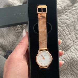 Eddie Borgia Rose Gold watch. Brand new!